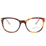 Burberry BE 2255Q 3316 Light Havana Plastic Square Eyeglasses 51mm