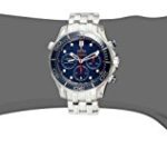 Omega Men’s 21230445003001 Diver 300 M Co-Axial Chronograph Sliver Watch