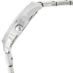 GUESS Women’s Analog Watch with Stainless Steel Strap, Silver, 16 (Model: GW0001L1)