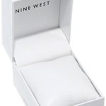 Nine West Women’s NW/2228SVRG Rose Gold-Tone Mesh Bracelet Watch