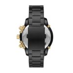 Diesel Men’s Griffed Chronograph Black-Tone Stainless Steel Watch DZ4525