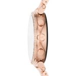 Michael Kors Access Women’s Sofie Heart Rate’ Touch-Screen Smartwatch with Stainless-Steel Strap, Rose Gold, 18 (Model: MKT5063)