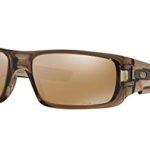 Oakley Men’s OO9239 Crankshaft Rectangular Sunglasses, Brown Smoke/Brown Tungsten Iridium Polarized, 60 mm