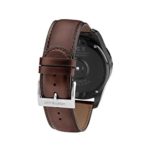 Montblanc Summit Smartwatch – Black Steel Case with Brown Leather Strap 117542