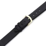Hadley-Roma 13mm ‘Women’s’ Leather Watch Strap, Color:Black (Model: LSL712RA 130)