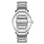 Kenneth Cole New York Men’s TRANSPARENCY Japanese-Quartz Stainless-Steel Strap, Silver, 20.8 Casual Watch (Model: KC50560002)