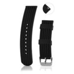 UNITED WATCH BANDS Silicone Watch Band for Men and Women – Quick Release Replacement Watch Strap – 18mm 20mm 22mm 24mm – Multiple Colors – Stylish and Comfortable Watch Band Replacement