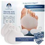 Dr. Frederick’s Original Metatarsal Pads – 4 Pc – Ball of Foot Cushions for Rapid Pain Relief – Gel Foot Pads