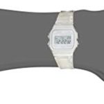 Casio Quartz Watch with Resin Strap, Clear, 20 (Model: F-91WS-7CF)
