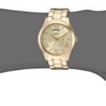 GUESS Gold-Tone Stainless Steel Bracelet Watch with Day + Date. Color: Gold-Tone (Model: U0791G2)