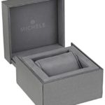 MICHELE Women’s MWW06V000042 Deco 16 Diamond-Accented Stainless Steel Watch