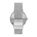 Skagen Women’s Nillson Quartz Analog Stainless Steel and Stainless Steel Mesh Watch, Color: Silver (Model: SKW2876)