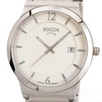 Boccia Men’s Quartz Watch Superslim 3565-01 with Metal Strap