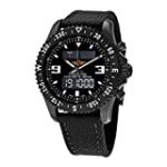 Breitling Chronospace Military Perpetual Calander Chronograph Black Dial Men’s Watch M78367101B1W1