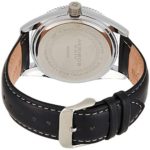 Akribos XXIV Men’s unidirectional Watch – Coin-Edge Bezel Checkerboard Dial with Date Window and 60-second Subdial- AK859SS