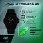Luminox Navy Seal Mens Watch Black Case + Display (XS.3601): 45mm – Super Lightweight Case – Sapphire Crystal – 200 M Water Resistant