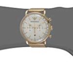 Emporio Armani Men’s Chronograph Gold-Tone Stainless Steel Watch AR11315
