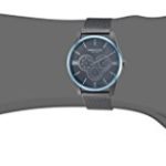 Kenneth Cole New York Male Analog-Quartz Watch with Black Strap, Stainless Steel, 22 (Model: KC15205005)