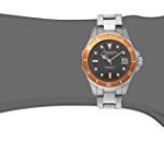 Stuhrling Original Men’s 664.04 Aquadiver Quartz Date Stainless Steel Link Bracelet Diver Watch