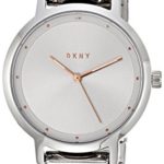 DKNY Women’s The Modernist Analog-Quartz Watch with Stainless-Steel Strap, Silver, 14 (Model: NY2643)