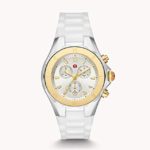 Michele Jellybean Two-Tone 18k Gold Watch