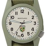 Bertucci Gamekeeper 13372 Unisex Patrol Green Nylon Band Dirt Quartz Dial Watch