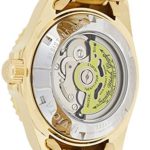 Invicta Men’s Pro Diver 40mm Gold Tone Stainless Steel Automatic Watch with Coin Edge Bezel, Gold/Blue (Model: 8930OB)