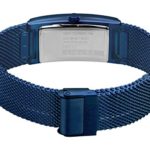 ESPRIT Women’s Spring-Summer 18 Quartz Watch with Stainless Steel Strap, Blue, 16 (Model: ES1L046M0085)