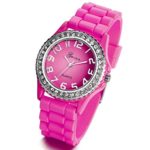 Lancardo Wholesale Lots of 10 Silicone Rubber Gel Jelly Women Wrist Watches