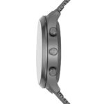 Skagen Men Jorn Hybrid HR – 42mm Stainless Steel Mesh Hybrid HR Smart Watch, Color Gunmetal (Model: SKT3002)