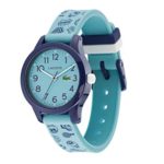 Lacoste Kids’ TR90 Quartz Watch with Rubber Strap, Blue, 14 (Model: 2030013)