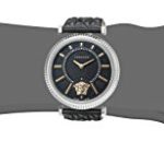 Versace Women’s VQG020015 V-HELIX Analog Display Quartz Black Watch