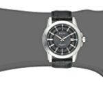 Bulova Men’s 96B158 Precisionist Leather Strap Watch