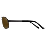 Dillon Optics Drake Polarized Sunglasses (Gun Metal, Gold NIR)