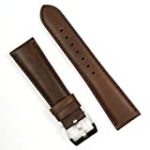 Brown Calf Leather Watchband for Bell & Ross Original Vintage BR123 BR126 Tang Medium