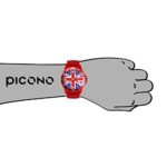 PICONO Red Transition Water Resistant Analog Quartz Watch – UK