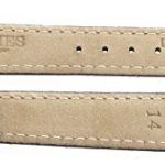 Longines Women’s 14mm Black Leather Replacement Watch Band Strap Gold Buckle