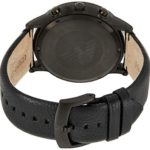 Emporio Armani Men’s AR2461 Dress Black Leather Watch