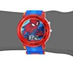 Marvel Boys’ Quartz Watch with Plastic Strap, Blue, 20 (Model: SPD4464)