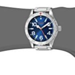 Nixon Men’s ’46’ Quartz Stainless Steel Watch, Color:Silver-Toned (Model: A9161258-00)