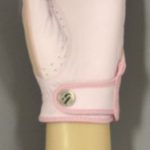 HJ Glove Women’s Pink Solaire Half Length Golf Glove, Medium, Left Hand