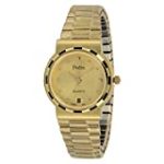 Pedre Women’s 5365GX Gold-Tone Expansion Bracelet Watch with Date