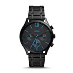 Fossil Fenmore Midsize Multifunction Black Stainless Steel Watch BQ2405