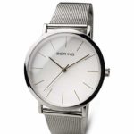 BERING Time | Women’s Slim Watch 13436-001 | 36MM Case | Classic Collection | Stainless Steel Strap | Scratch-Resistant Sapphire Crystal | Minimalistic – Designed in Denmark