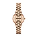 Emporio Armani Women’s AR1909 Retro Rose Gold Watch