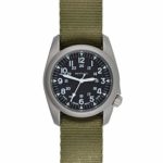 Bertucci A-2S Vintage Wrist Watch | Comfort Webb Band – Black/Field Drab