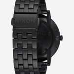 NIXON Porter A1057 – All Black/Gold – 50m Water Resistant Men’s Analog Classic Watch (40mm Watch Face, 20-18mm Stainless Steel Band)