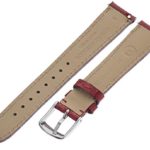 MICHELE MS16AA010611 6mm Leather Alligator Red Watch Strap