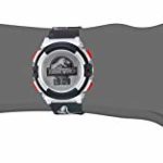 Jurassic Park Analog-Quartz Watch with Plastic Strap, Black, 25 (Model: JRW4004)