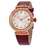 Bvlgari Lvcea Automatic Silver Dial 18kt Rose Gold Ladies Watch 102329